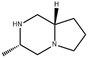 (3S,8aS)-3-Methyl-octahydropyrrolo[1,2-
a]piperazine,179457-89-7,结构式