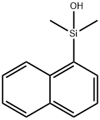 DIMETHYL(1-NAPHTHYL)SILANOL,17950-90-2,结构式