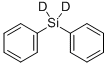 二苯基(硅烷-D2) 结构式