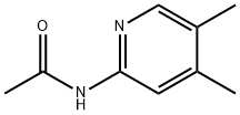 N-(4,5-二甲基吡啶-2-基)乙酰胺 结构式