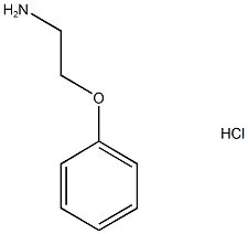 2-PHENOXYETHYLAMINEHCL Structure