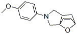 1,3,3a,6,7,7a-Hexahydro-2-(4-methoxyphenyl)-3a,6-epoxy-2H-isoindole Structure