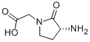 1-Pyrrolidineaceticacid,3-amino-2-oxo-,(R)-(9CI)|