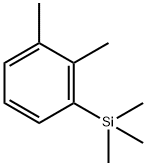 (2,3-DIMETHYLPHENYL) TRIMETHYLSILANE 化学構造式
