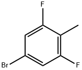 4-溴-2,6-二氟甲苯,179617-08-4,结构式