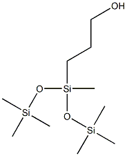 4,6,6-トリメチル-4-(トリメチルシリルオキシ)-5-オキサ-4,6-ジシラヘプタン-1-オール 化学構造式