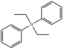 二乙基二苯基硅烷, 17964-10-2, 结构式