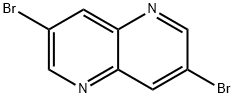 3,7-Dibromo-1,5-naphthyridine Structure
