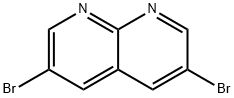 3,6-二溴-1,8-萘啶,17965-79-6,结构式