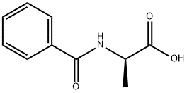 苯甲酰-D-丙氨酸 结构式