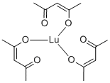 乙酰丙酮镥, 17966-84-6, 结构式