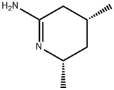2-Pyridinamine,3,4,5,6-tetrahydro-4,6-dimethyl-,cis-(9CI) Structure