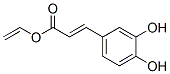 2-Propenoic acid, 3-(3,4-dihydroxyphenyl)-, ethenyl ester, (2E)- (9CI) 结构式
