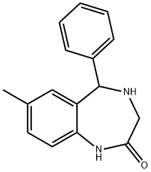 7-METHYL-5-PHENYL-1,3,4,5-TETRAHYDRO-2H-1,4-BENZODIAZEPIN-2-ONE