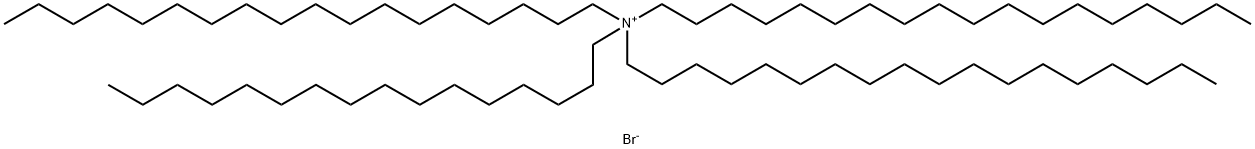 十六烷基三(十八基)溴化铵 结构式