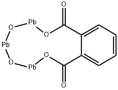 环二-MU-氧三[.MU.-[1,2-苯二羧酸根(2-)合-O1:O2]]铅, 17976-43-1, 结构式