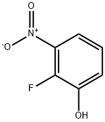 2-フルオロ-3-ニトロフェノール 化学構造式