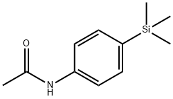 4'-(トリメチルシリル)アセトアニリド 化学構造式