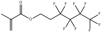 2-(全氟丁基)乙基甲基丙烯酸酯, 1799-84-4, 结构式