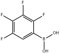 2,3,4,5-四氟苯硼酸, 179923-32-1, 结构式