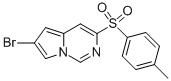 6-BROMO-3-TOSYLPYRROLO[1,2-C]PYRIMIDINE 化学構造式