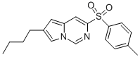 6-BUTYL-3-TOSYLPYRROLO[1,2-C]PYRIMIDINE Structure