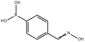 4-(ヒドロキシイミノ)メチルフェニルボロン酸 化学構造式