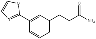 3-(3-(oxazol-2-yl)phenyl)propanamide