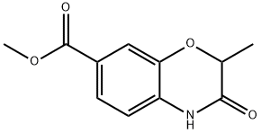 methyl 2-methyl-3-oxo-3,4-dihydro-2H-1,4-benzoxazine-7-carboxylate Structure