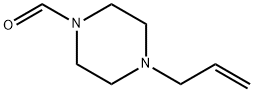 1-Piperazinecarboxaldehyde, 4-(2-propenyl)- (9CI) 化学構造式