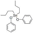 ジブチルジフェノキシスタンナン 化学構造式