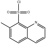 7-メチル-8-キノキサリンスルホニルクロリド 化学構造式
