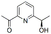 Ethanone, 1-[6-[(1R)-1-hydroxyethyl]-2-pyridinyl]- (9CI) 化学構造式