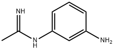 Ethanimidamide, N-(3-aminophenyl)- (9CI) 化学構造式