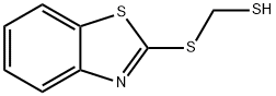 Methanethiol, (2-benzothiazolylthio)- (9CI) Structure