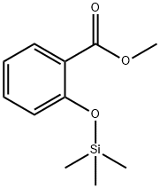 2-(Trimethylsiloxy)benzoic acid methyl ester,18001-14-4,结构式