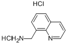 8-喹啉甲胺二盐酸盐, 18004-63-2, 结构式
