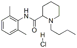 bupivacaine hydrochloride Struktur
