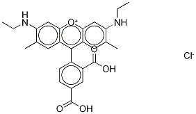 5-carboxyrhodamine-6G Structure