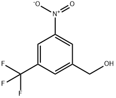 (3-硝基-5-(三氟甲基)苯基)甲醇,180146-66-1,结构式
