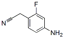 Benzeneacetonitrile, 4-amino-2-fluoro- (9CI) 化学構造式