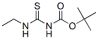Carbamic acid, [(ethylamino)thioxomethyl]-, 1,1-dimethylethyl ester (9CI) Struktur