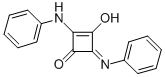 3-Hydroxy-2-(phenylamino)-4-(phenylimino)-2-cyclobuten-1-one 化学構造式