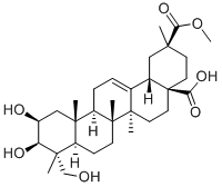 1802-12-6 (4R,20S)-2β,3β,23-トリヒドロキシオレアナ-12-エン-28,30-二酸30-メチル