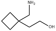 2-(1-(Aminomethyl)cyclobutyl)ethanol Struktur