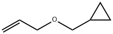 (2-Propenyloxy)methylcyclopropane Structure