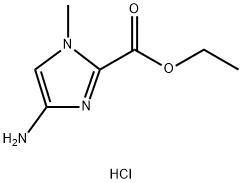 4-AMINO-1-METHYL-1H-IMIDAZOLE-2-CARBOXYLIC ACID ETHYL ESTER HCL|4 -氨基- 1 -甲基- 1H-咪唑2 -羧酸乙酯盐酸盐