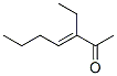 3-Hepten-2-one, 3-ethyl-, (E)- (9CI) Struktur