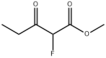 2-フルオロ-3-オキソペンタン酸メチル 化学構造式