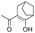 Ethanone, 1-(2-hydroxybicyclo[3.2.1]oct-2-en-3-yl)- (9CI) Struktur